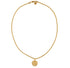 Circle cut ORI Head with 3MM Rope Chain (GOLD)