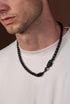WHEAT CHAIN (BLACK) with ORI CHARM