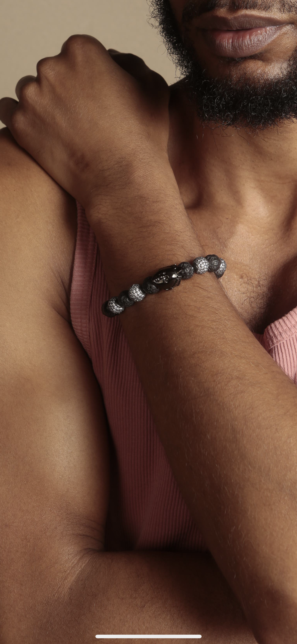 ORI Beaded Bracelet –2 (BLACK)