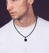 Circle cut ORI Head with 3MM Franco Chain (BLACK)