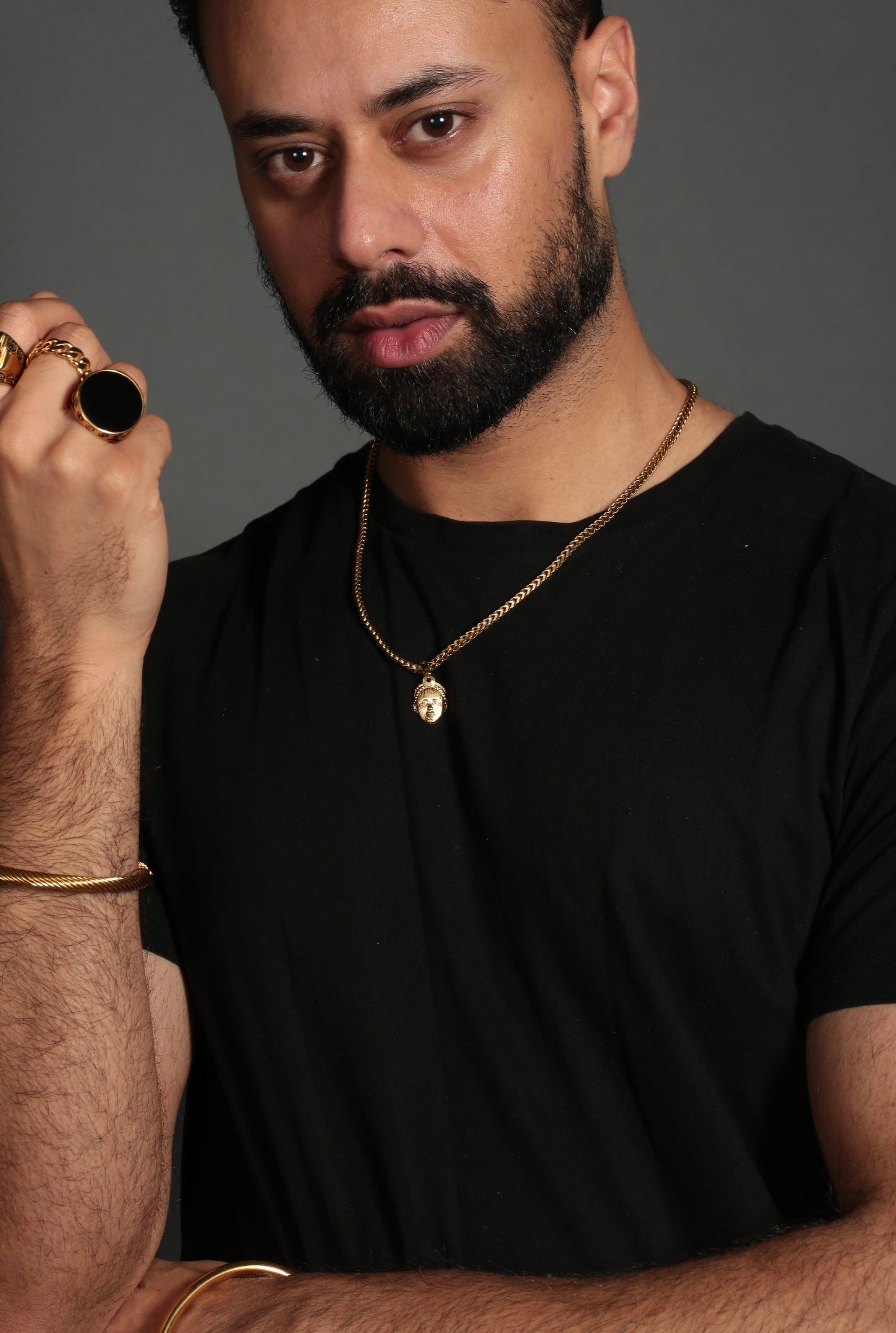 ORI Head with 3MM Franco Chain (GOLD)