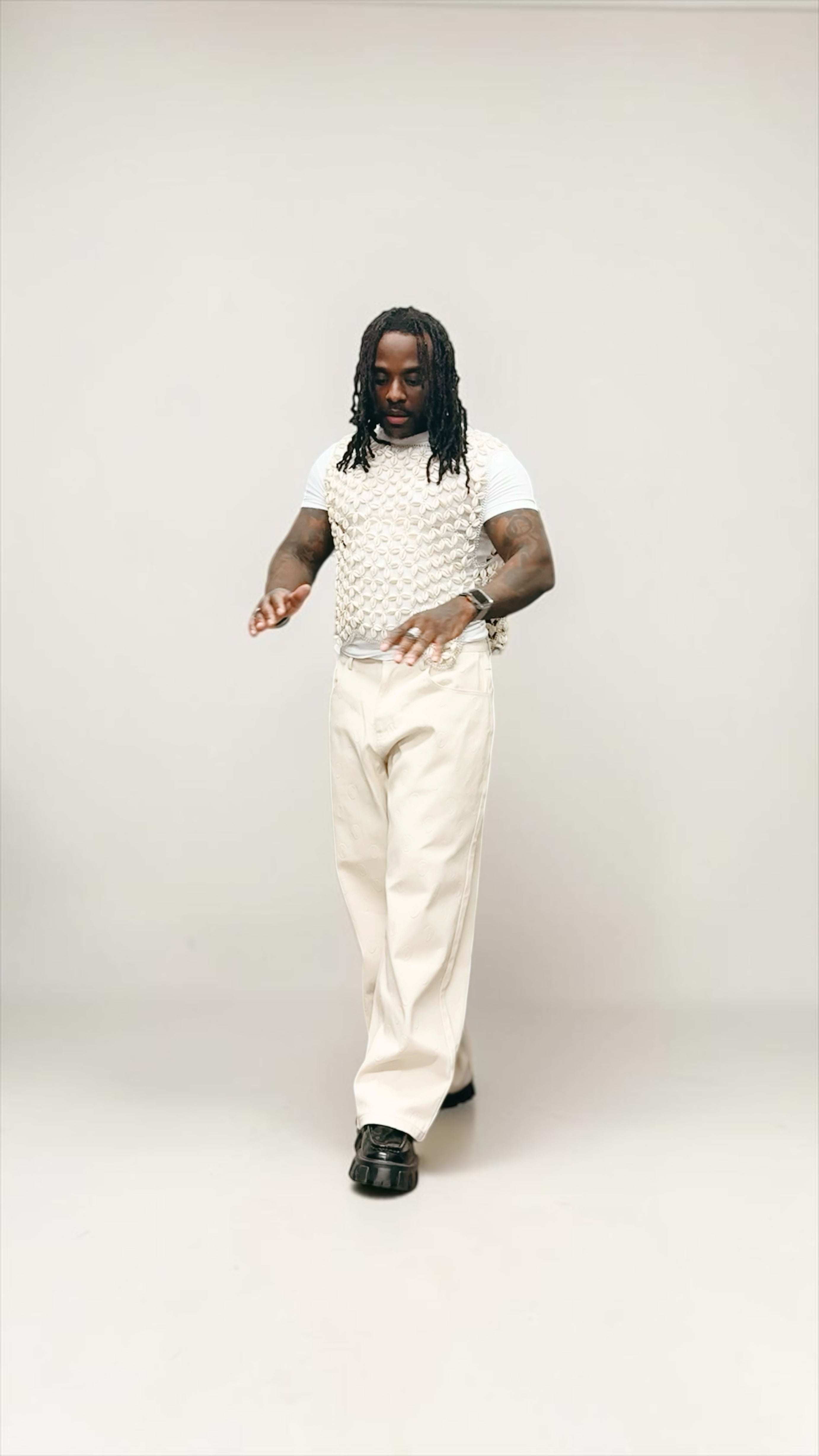 Ori Jeans in Cream
