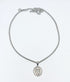 Circle cut ORI Head with 3MM Wheat Chain (SILVER)