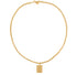 Rectangular cut ORI Head with 3MM Franco Chain (GOLD)