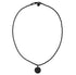 Circle cut ORI Head with 3MM Rope Chain (BLACK)