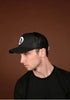 Black Olokun Varsity Mesh Cap with a slightly Curved Peak