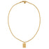 Rectangular cut ORI Head with 3MM Rope Chain (GOLD