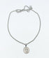 Circle cut ORI Head with 3MM Rope Chain (SILVER)