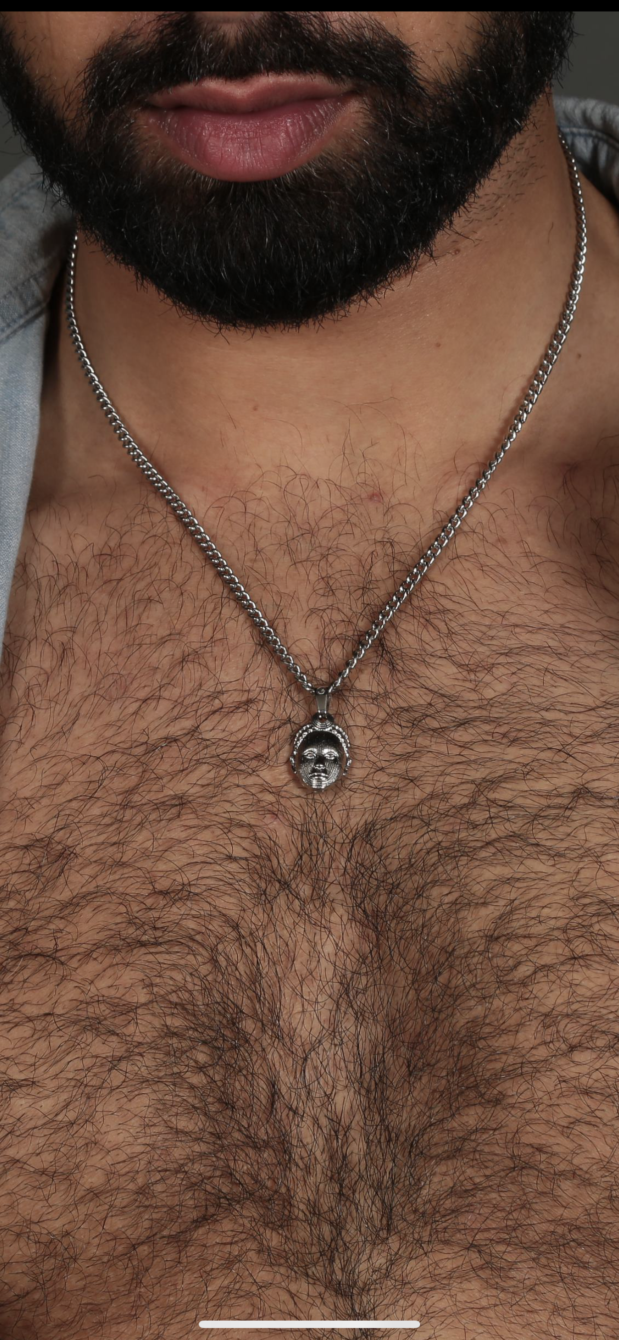 ORI Head with 3MM Cuba Chain (SILVER)