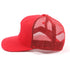 Red Olokun Varsity Mesh Cap with a slightly Curved Peak.