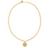 Circle cut ORI Head with 3MM Cuba Chain (GOLD)