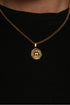 Heptagon cut ORI Head with 3MM Cuba Chain (GOLD)