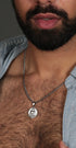 Circle cut ORI Head with 3MM Cuba Chain (SILVER)