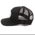 Black Olokun Varsity Mesh Cap with a slightly Curved Peak