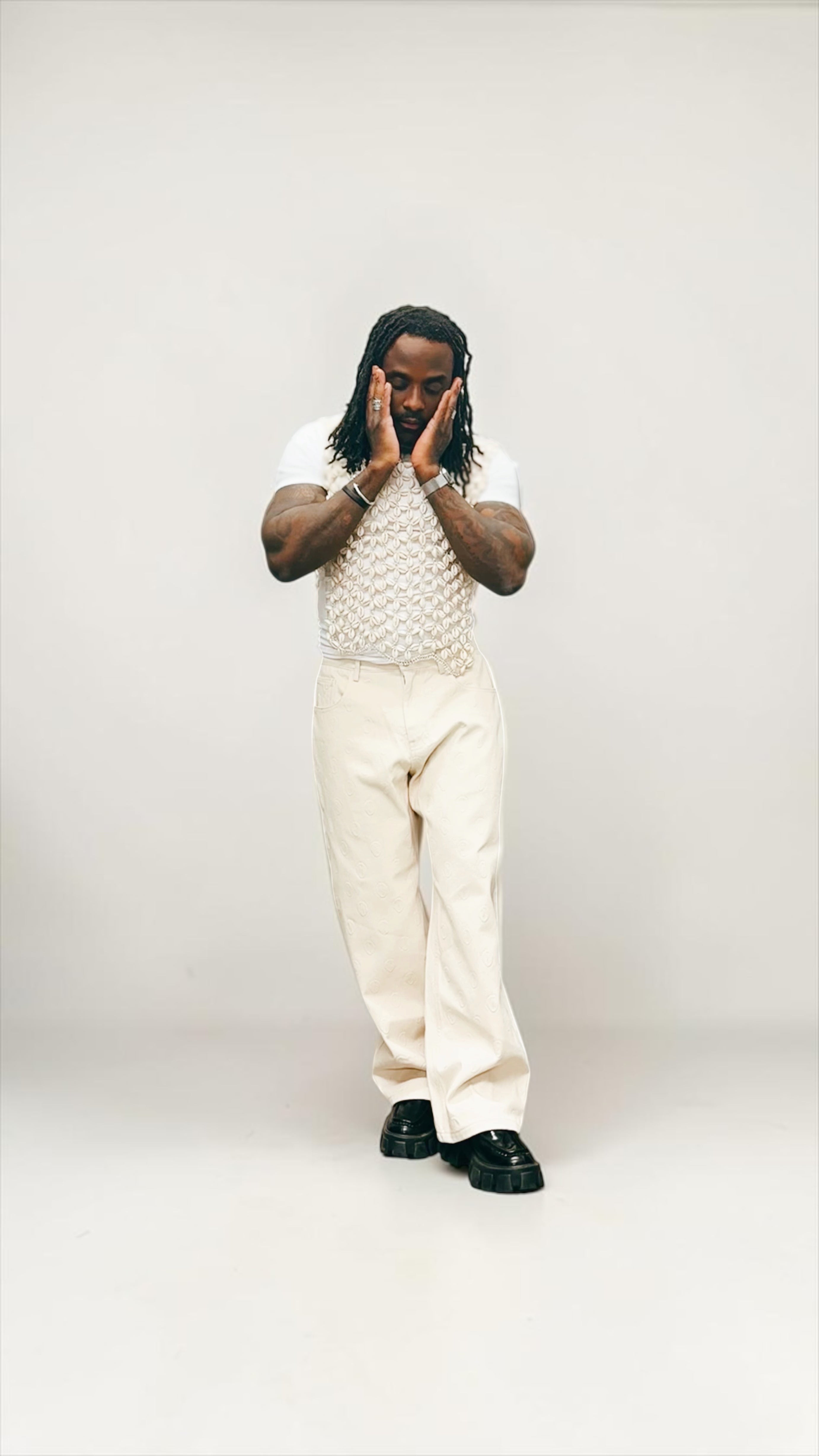 Ori Jeans in Cream
