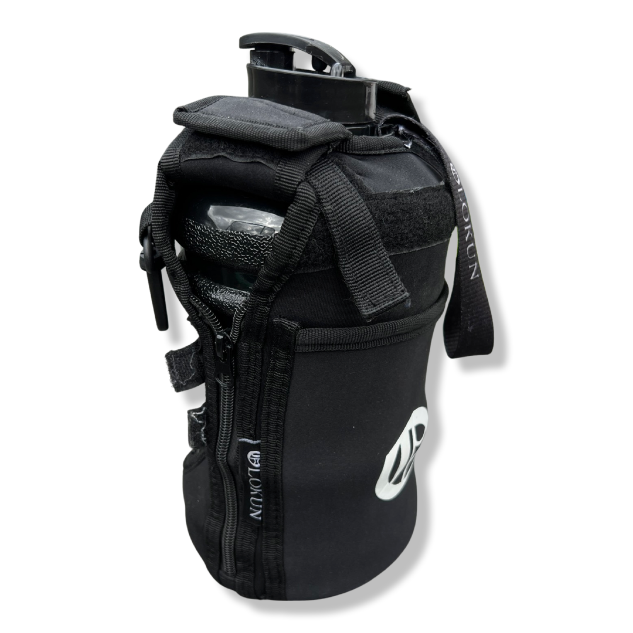 OLOKUN 2.2L Water Bottle WITH Black Sleeve