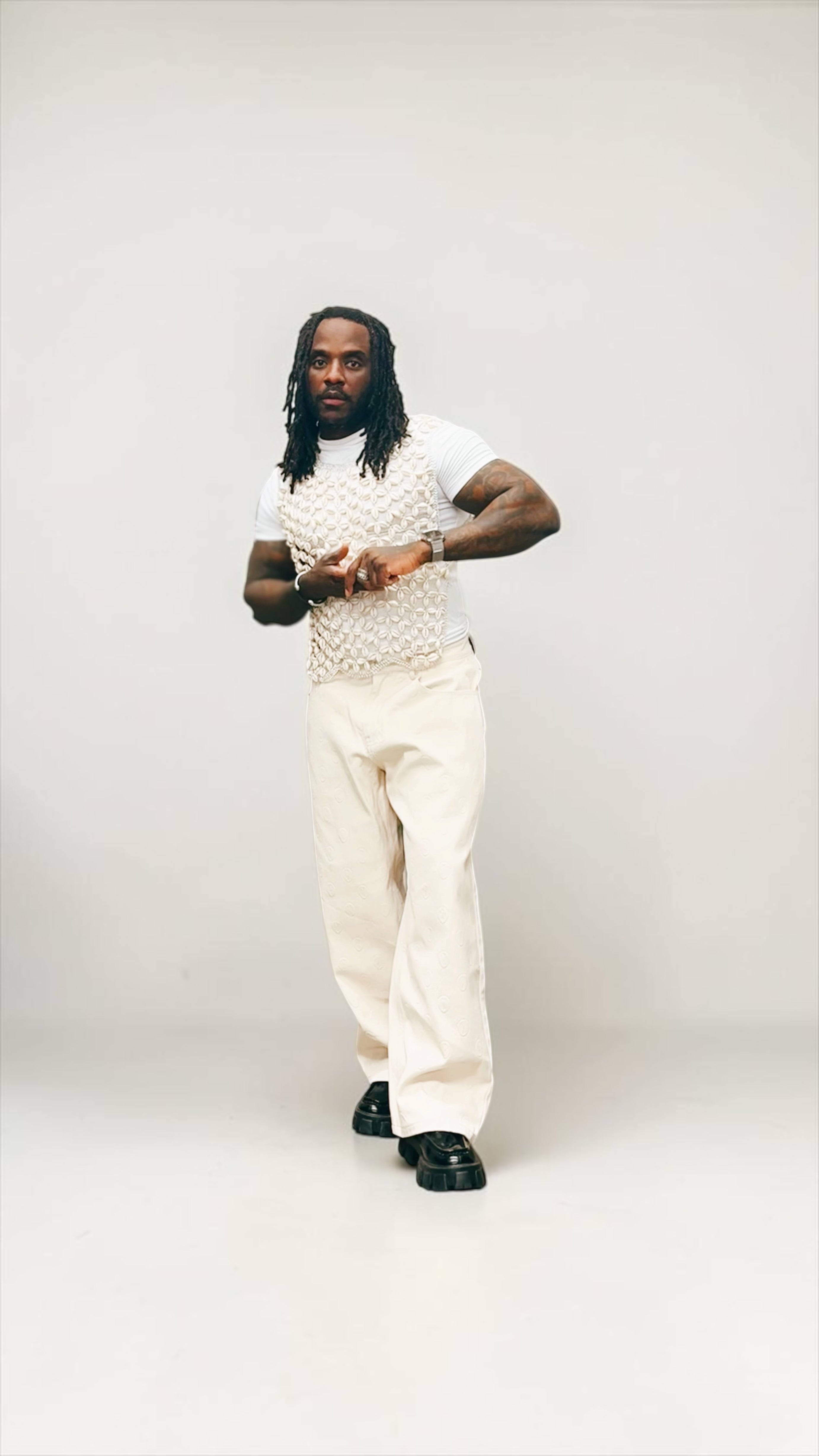 Ori Jeans in Cream