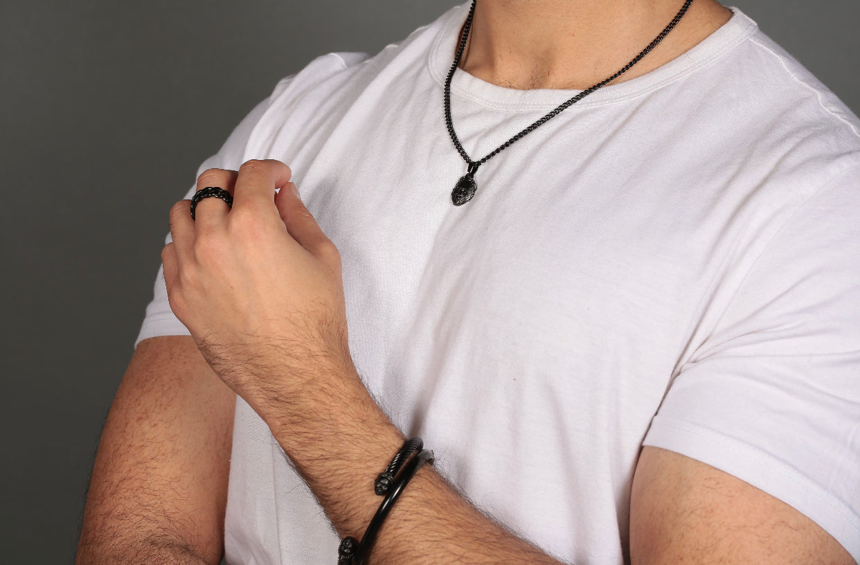 ORI Head with 3MM Cuba Chain (BLACK)