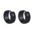 Olokun Minimal Hoop Earrings (BLACK)