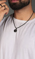 Circle cut ORI Head with 3MM Wheat Chain (BLACK)