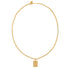 Rectangular cut ORI Head with 3MM Cuba Chain (GOLD)