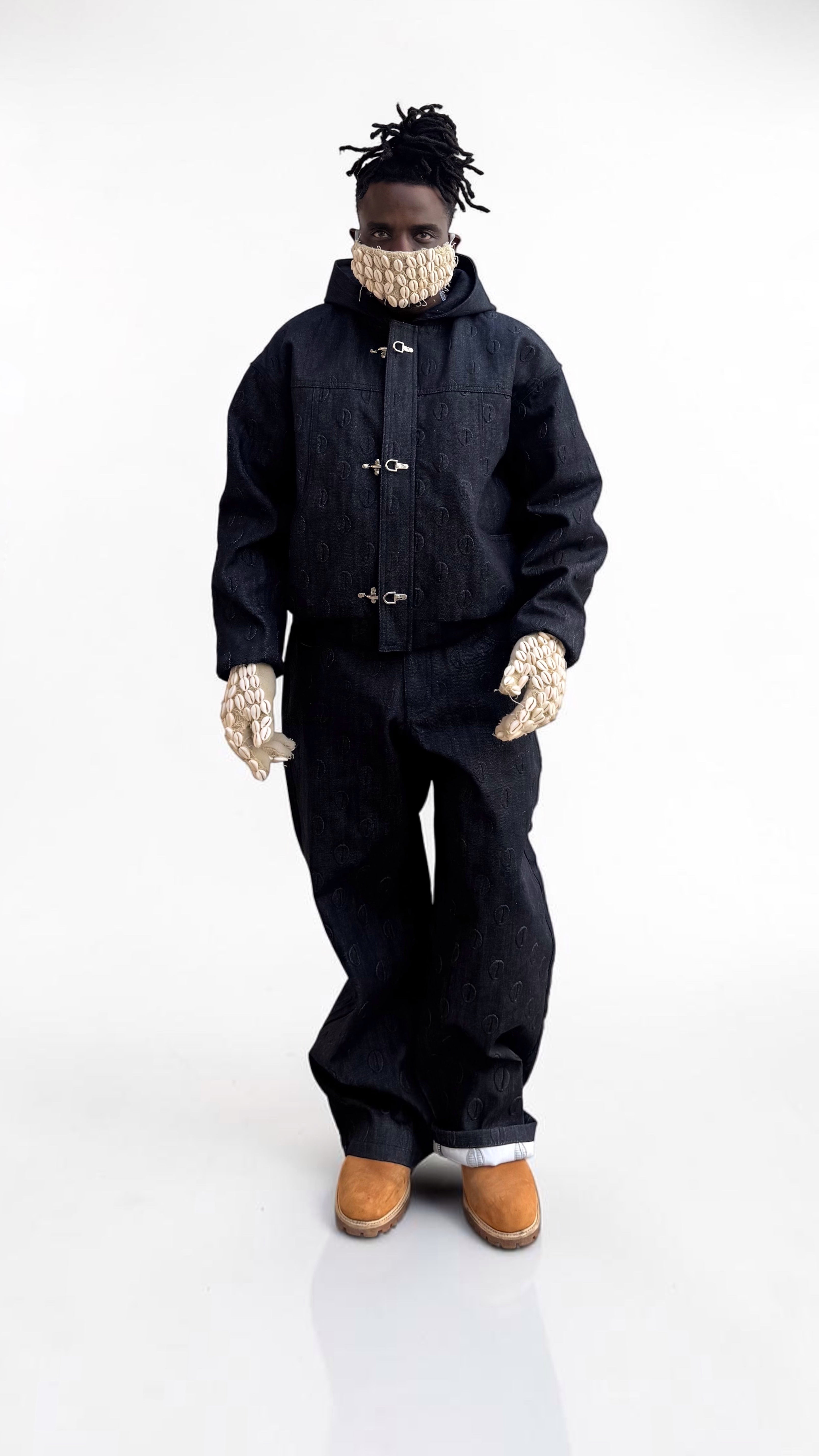 Ori Navy Blue Denim Trouser