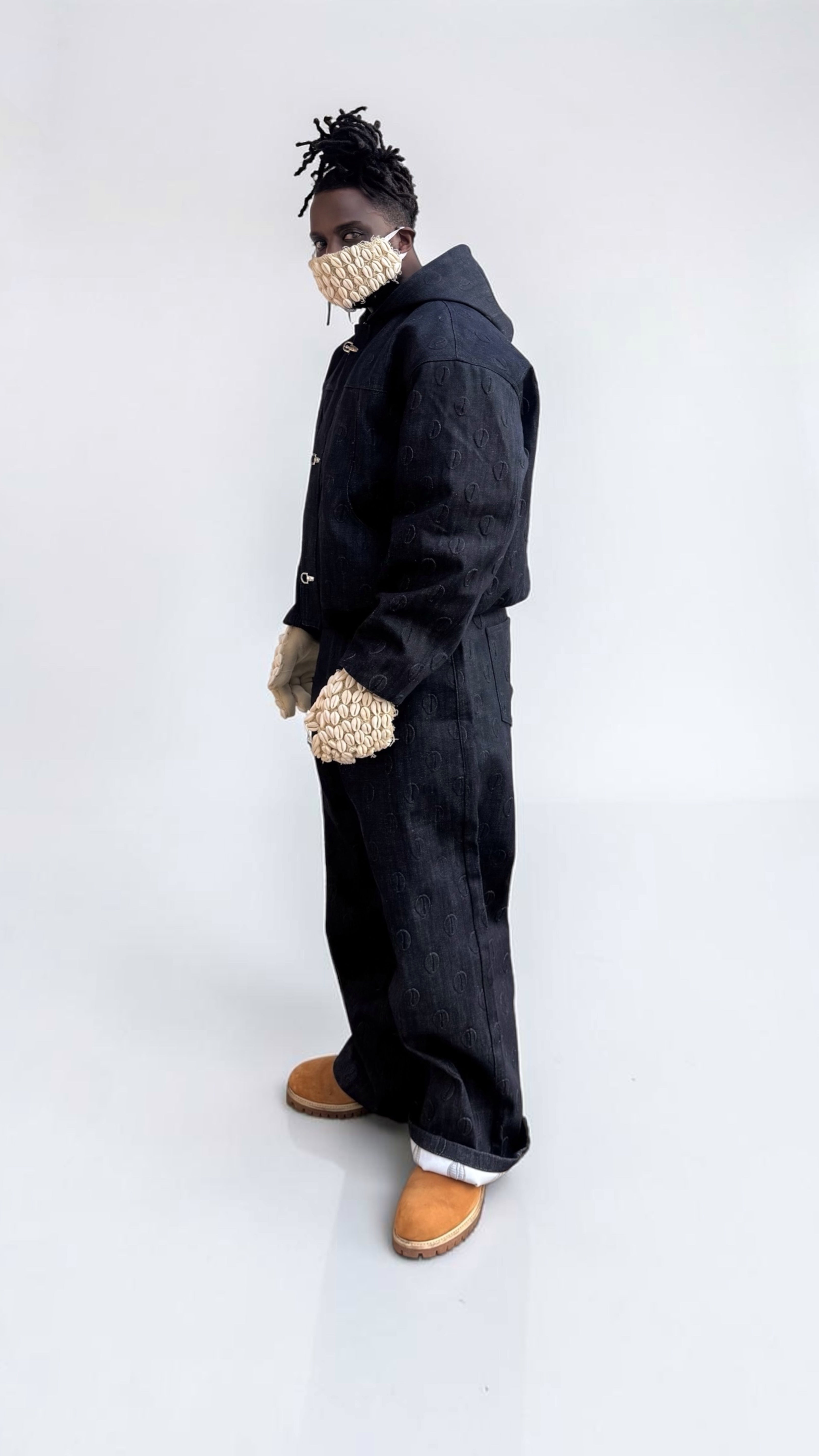 Ori Navy Blue Denim Trouser