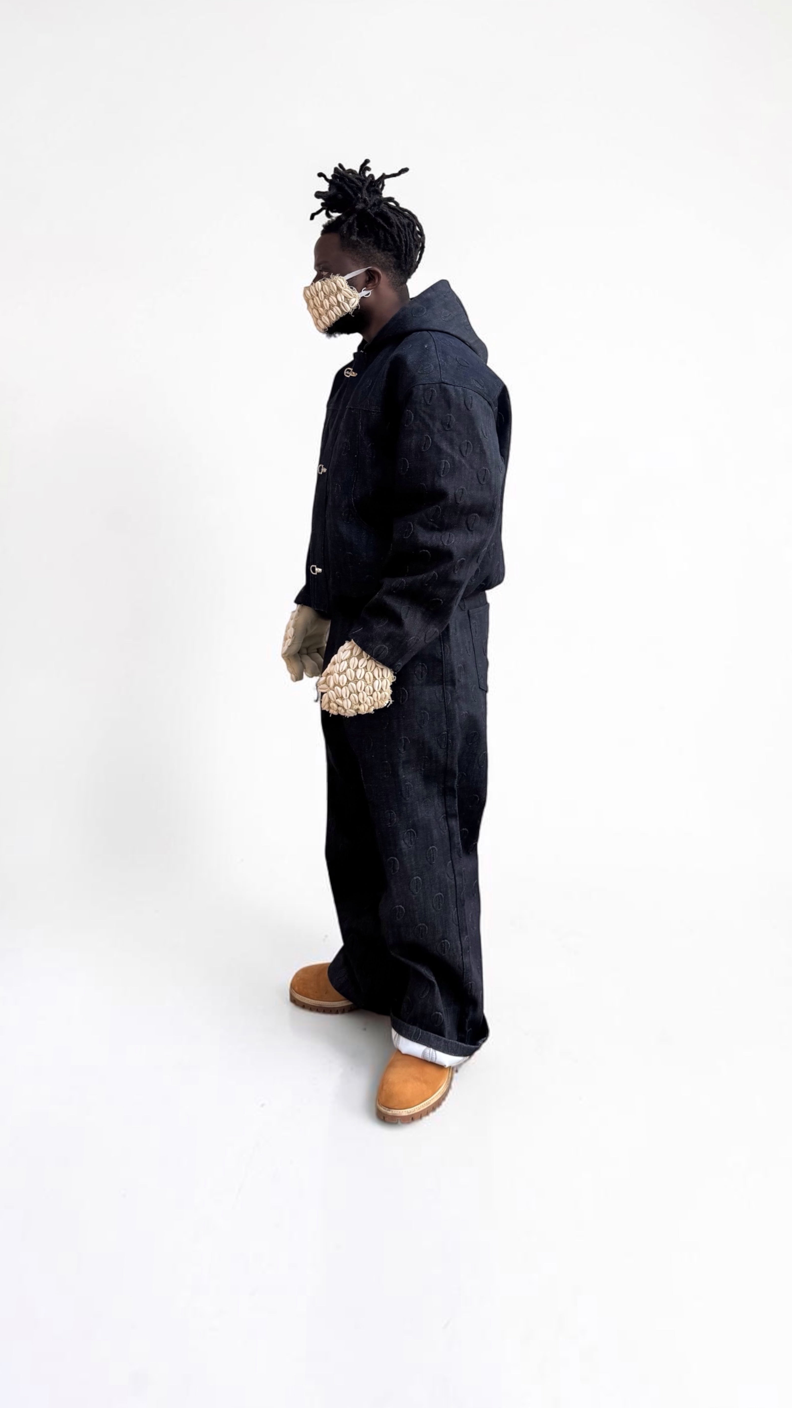 Ori Navy Blue Denim Trouser