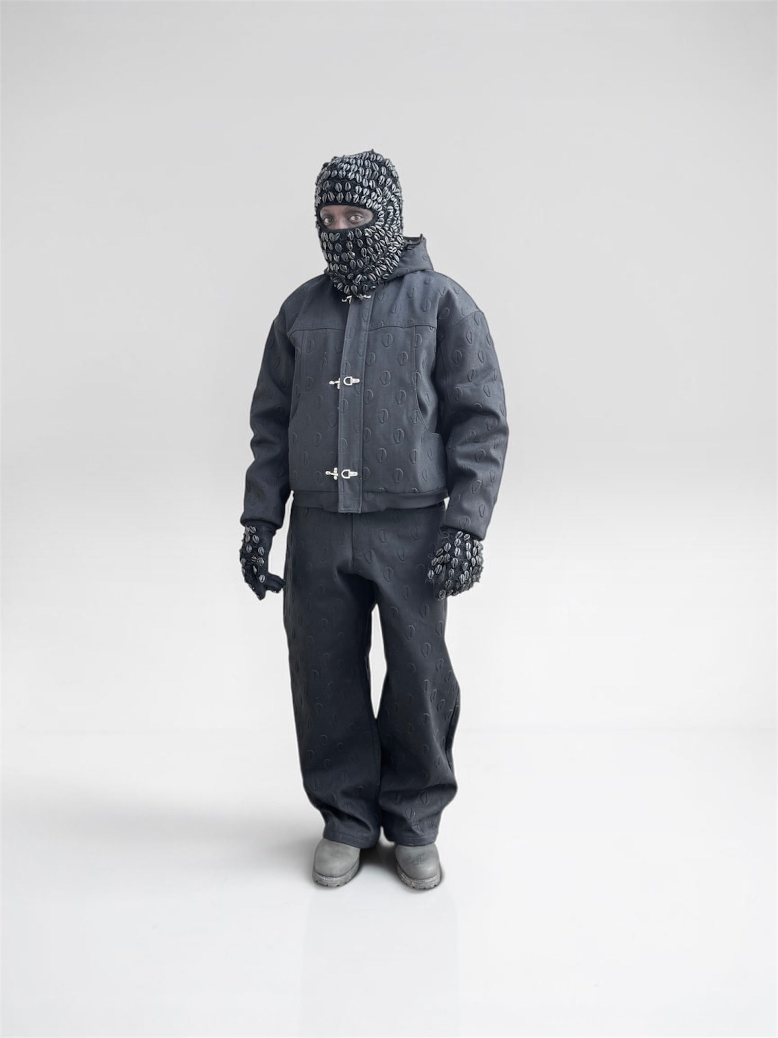 Ori Black Denim Hoodie Jacket