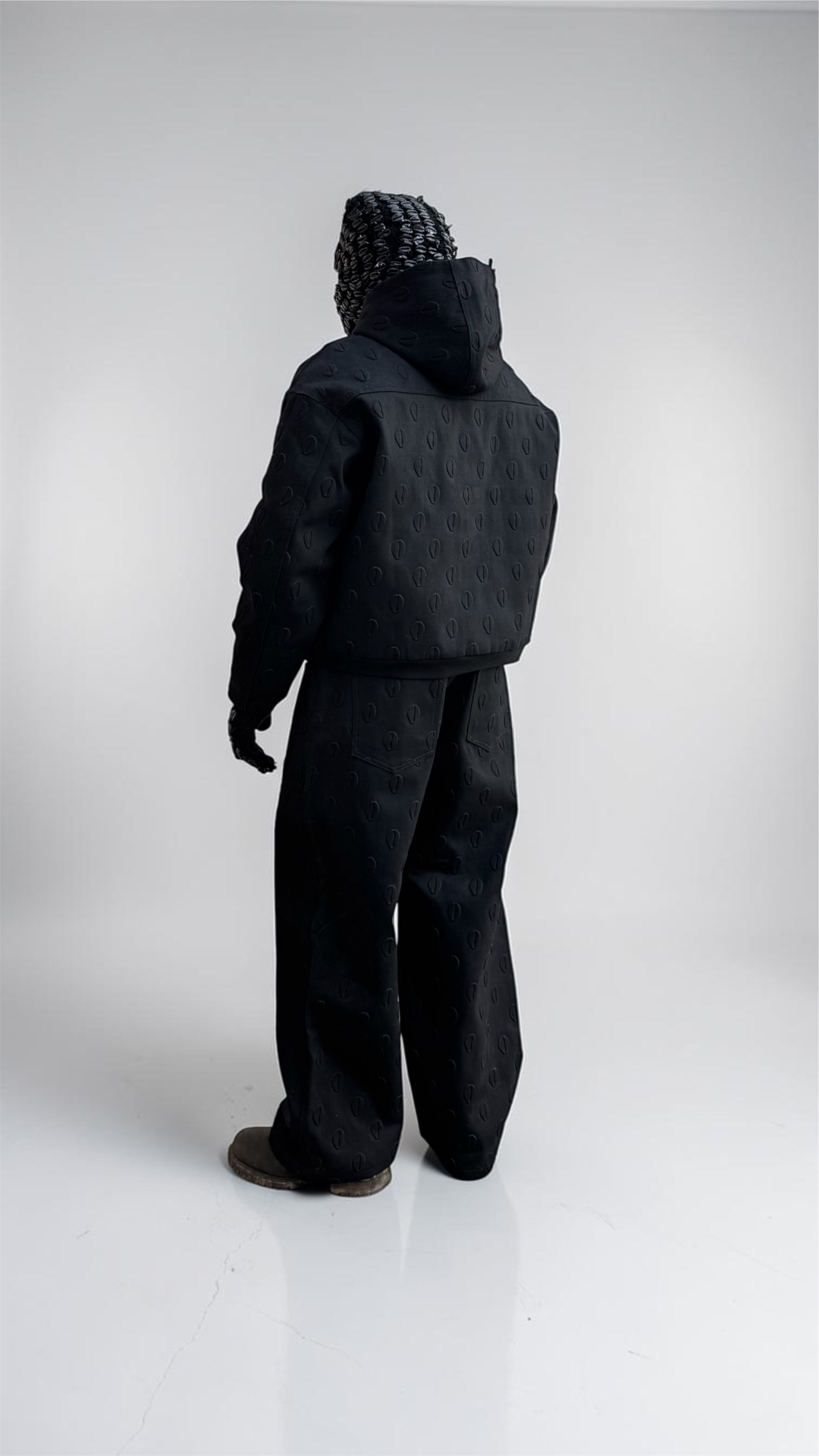 Ori Black Denim Hoodie Jacket