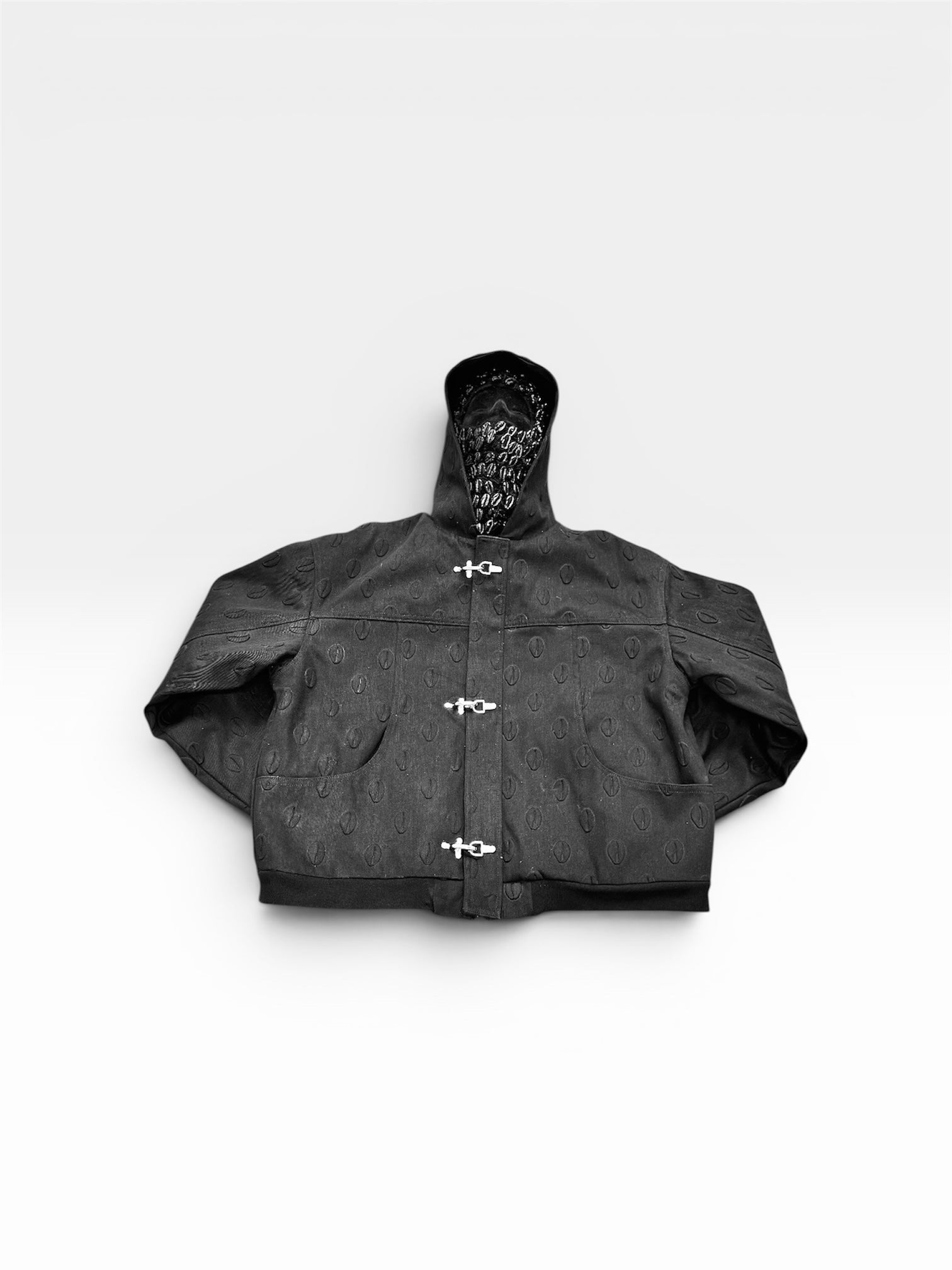 Ori Black Denim Hoodie Jacket
