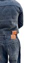 Ori Black Denim Stonewashed Trouser