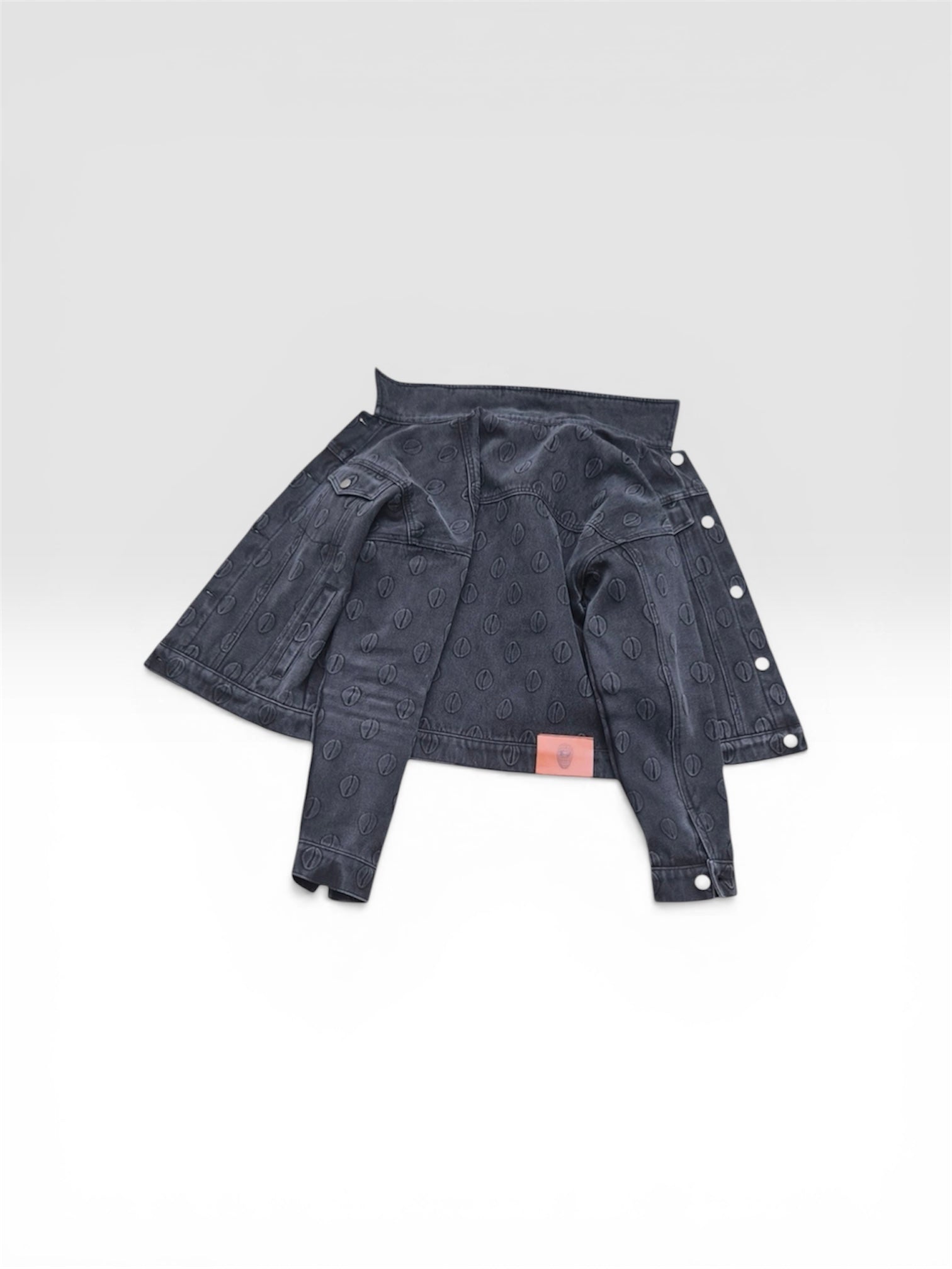 Ori Black Denim Stonewashed Jacket