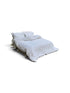 Ori White Linen Cowrie Duvet Cover