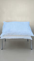 Ori White Linen Cowrie Duvet Cover