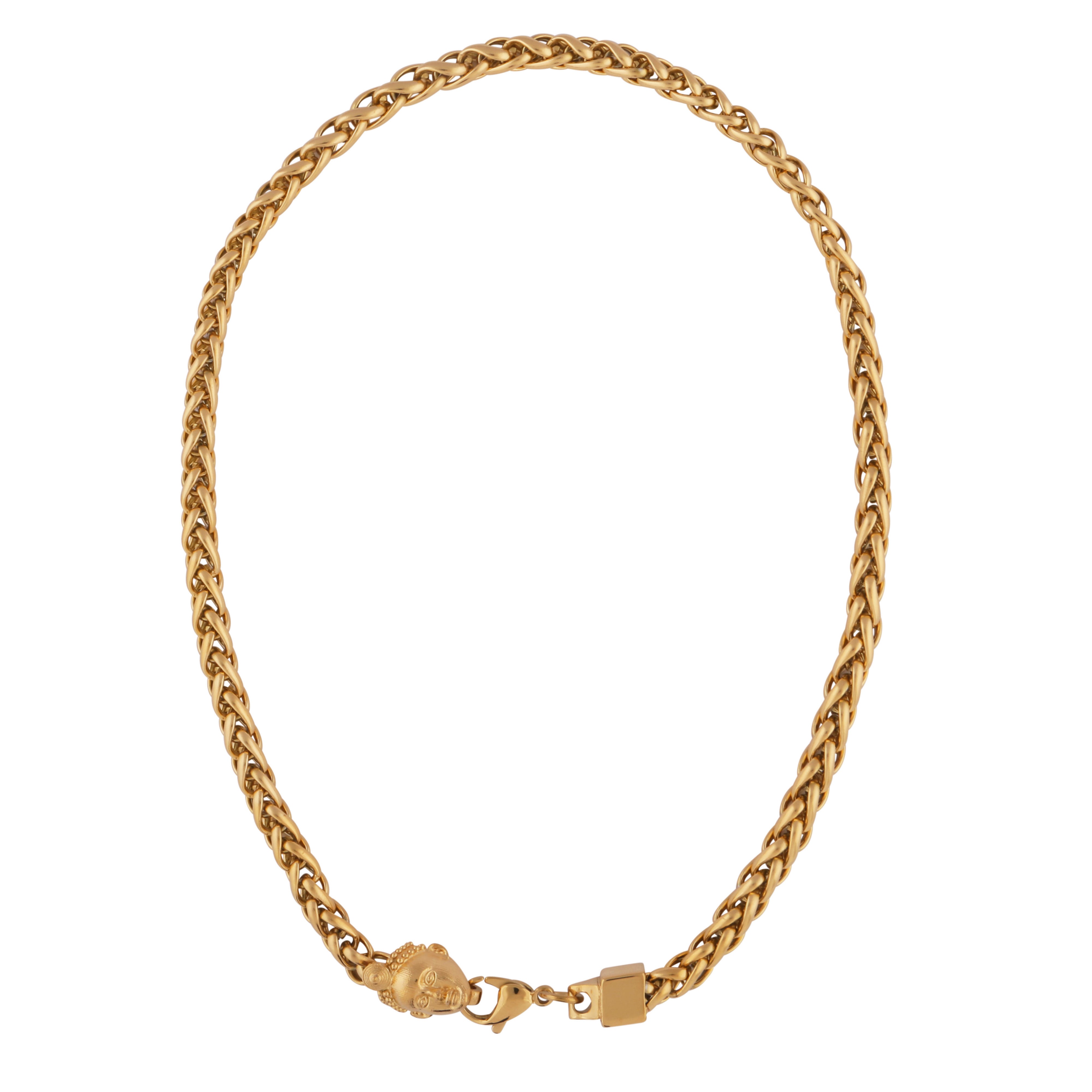 WHEAT CHAIN (GOLD) with ORI CHARM