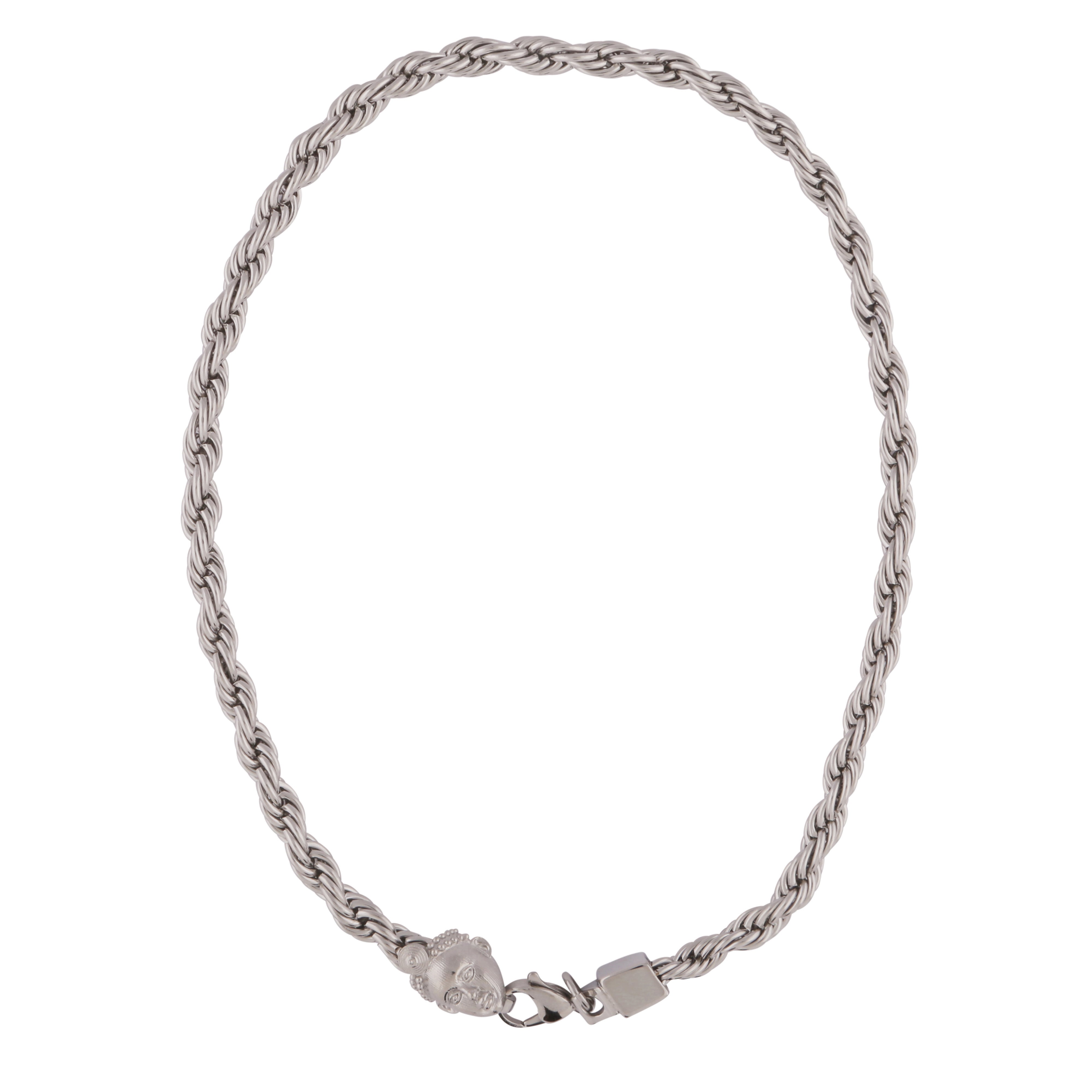 ROPE CHAIN (SILVER) with ORI CHARM