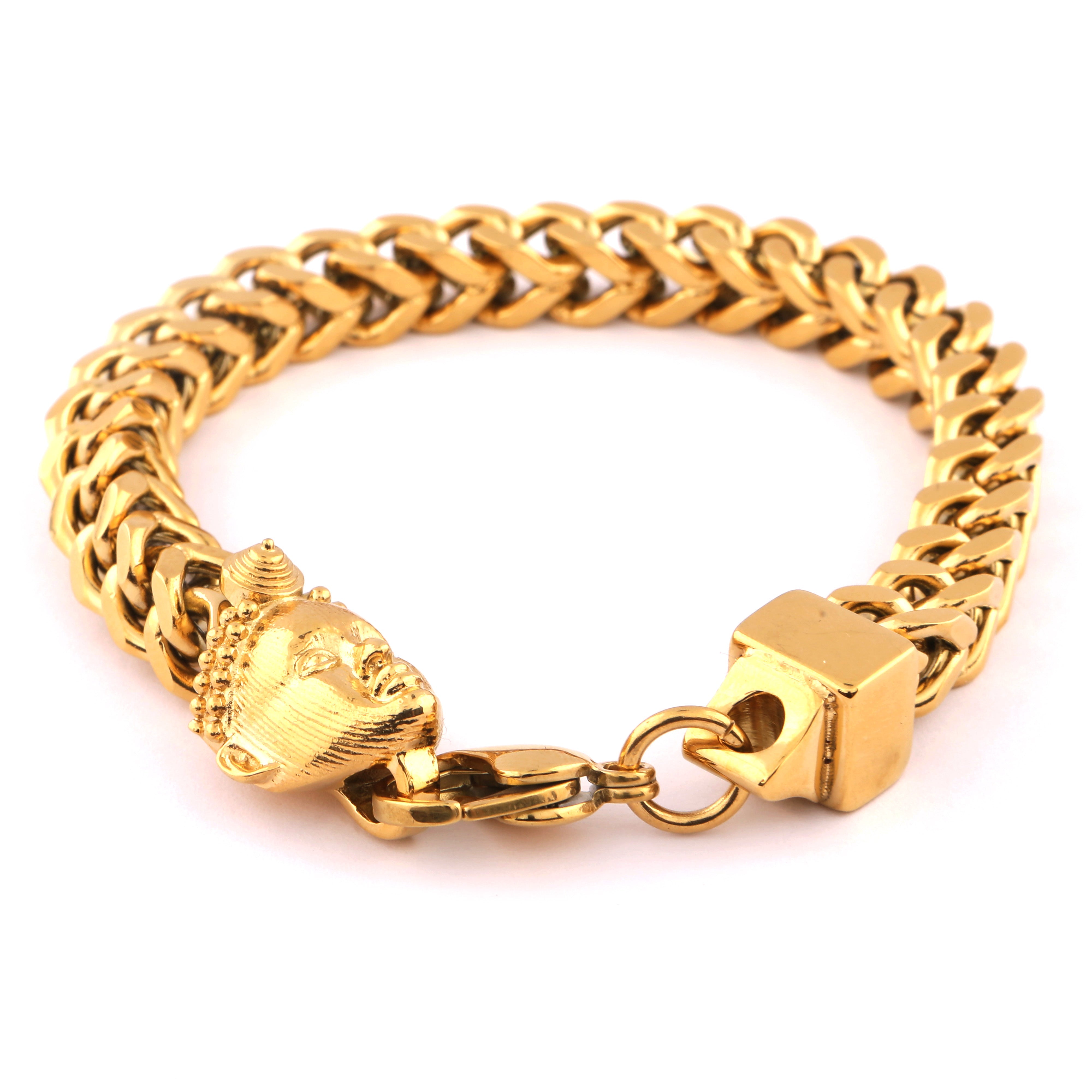 FRANCO BRACELET (GOLD) with ORI CHARM