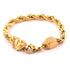 ROPE BRACELET (GOLD) with ORI CHARM