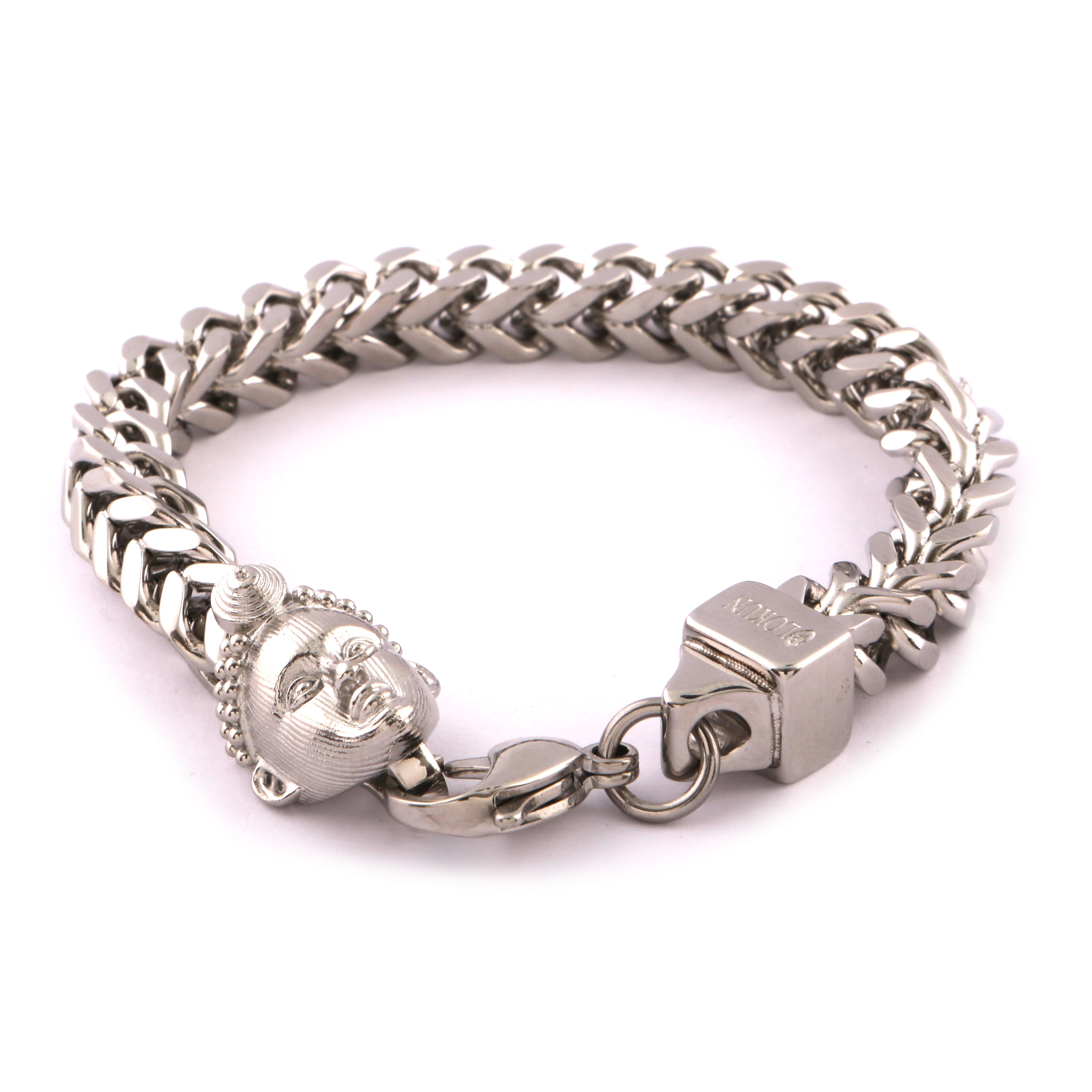 FRANCO BRACELET (SILVER) with ORI CHARM