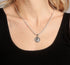 Heptagon cut ORI Head with 3MM Rope Chain (SILVER)