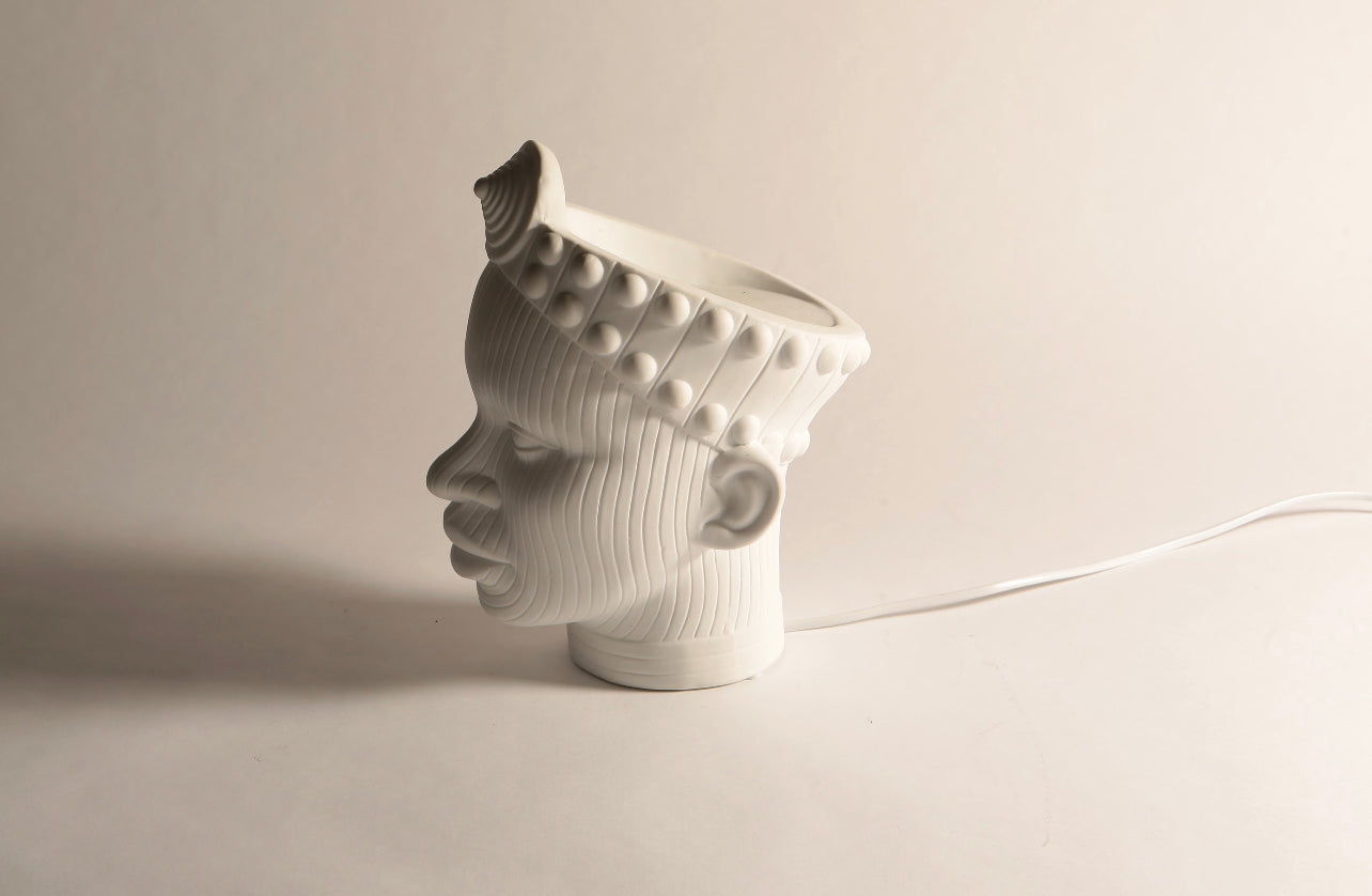 ORI Head Porcelain Table Lamp - Single (1)