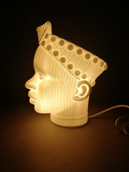 ORI Head Porcelain Table Lamp - Single (1)