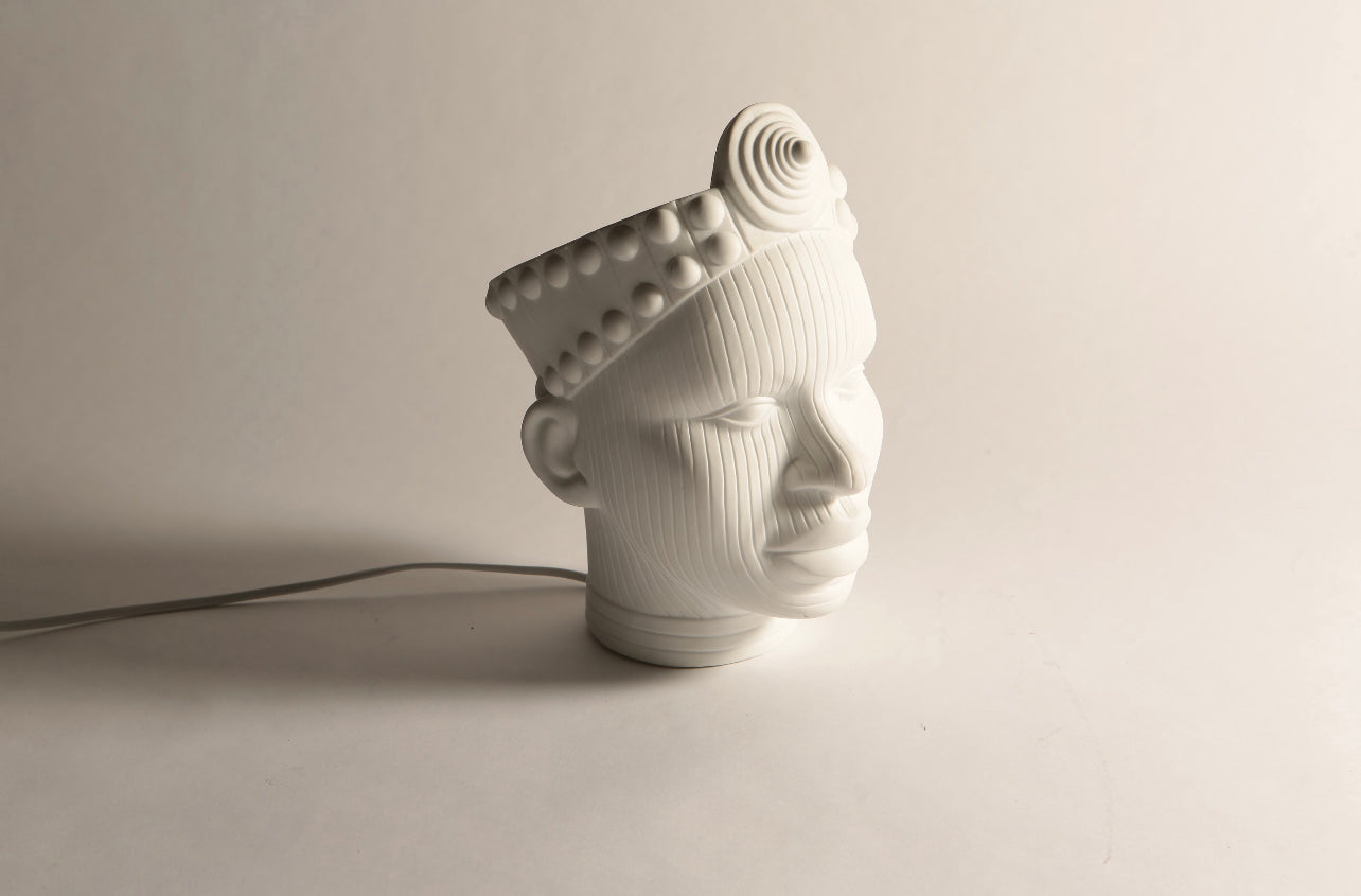 ORI Head Porcelain Table Lamp - Single (1)